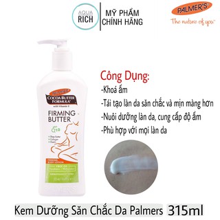 Kem Palmer's Lotion Dưỡng Săn Chắc Da Sau Sinh Hoặc Giảm Cân Palmers 315ml