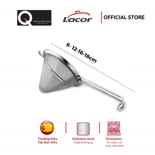 Rây Lọc Hình Nón Bằng Thép Không Gỉ Lacor