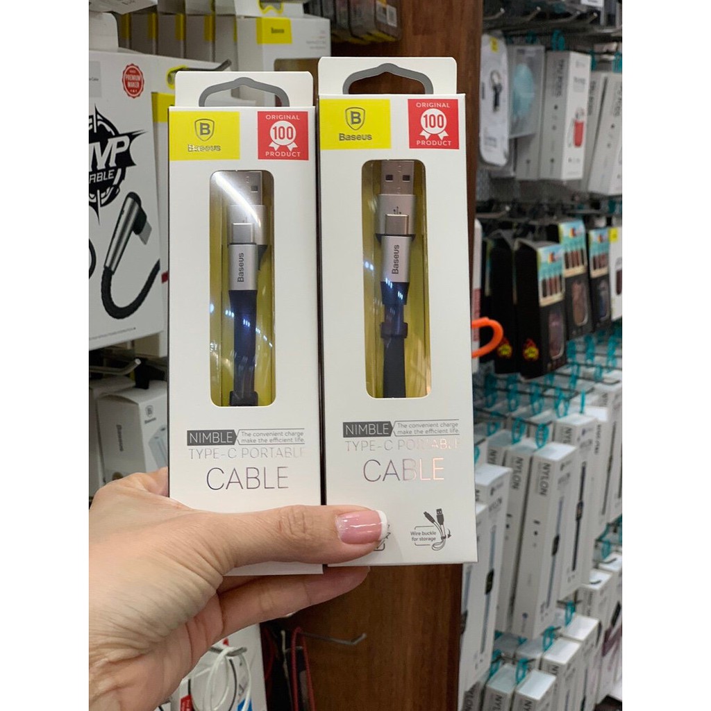 Cáp sạc Baseus 30cm USB Type-C