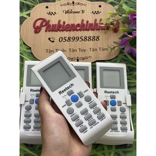 [Hàng Zin] Remote điều khiển  máy lạnh REETECH mẫu nút xanh