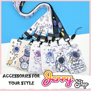 [FREESHIP Đơn 50k] Dây Đeo Thẻ Học Sinh, Sinh Viên, Nhân Viên Phi Hành Gia Siêu Ngầu - JERRY SHOP