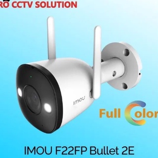 Camera Bullet 2E IP full HD Wifi IPC-F22FP (Có màu ban đêm) f22fp f22fp-d(Camera IP IPC-F22FP-IMOU lắp ngoài trời)