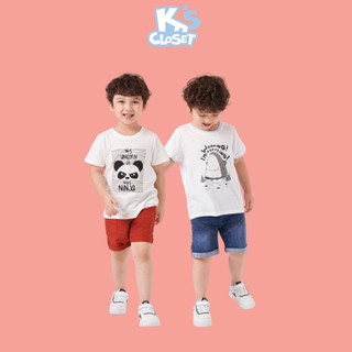 Áo Phông Cộc Tay K's Closet Cho Bé Trai E100ONS / E092ONS TM
