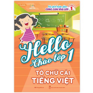 Sách Hello Chào lớp 1 – Tô chữ cái tiếng Việt