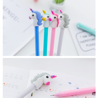 Bút gel nước độc giác thú may mắn