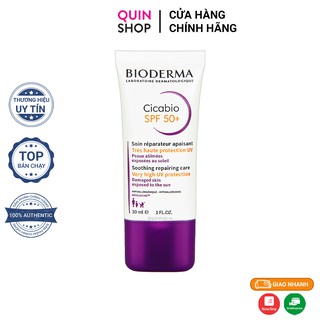 Kem Chống Nắng Cho Da Bị Tổn Thương Bioderma Laboratoire Dermatologique Cicabio SPF 50+
