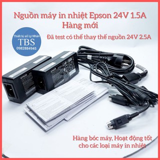 Nguồn máy in nhiệt Epson 24V 2.5A đã qua sử dụng