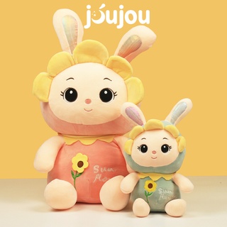 Gấu bông thỏ cho bé hoa mặt trời Joujou thỏ bông sun flower mềm mịn cute dễ thương