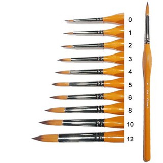 Cọ vẽ HAND thân vàng (ZBS2)