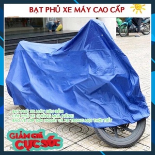Bạt Phủ Xe Máy Vải Dù Chống Thấm Nước Cho Xe Máy, Xe Đạp | (TT65)