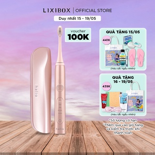 Bàn Chải Điện Làm Trắng Răng Halio Sonic Whitening Electric Toothbrush PRO Rose Gold