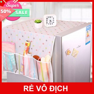 [Hot]-Tấm phủ tủ lạnh nilon siêu đẹp