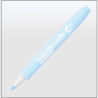 Bút màu nổi viết vẽ trên mọi chất liệu Artline Decorite EDF-1 - Màu xanh da trời pastel (Pastel Sky Blue)