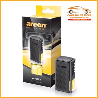 Nước Hoa AREON - Nước Hoa Ô Tô Kẹp Cửa Gió Khử Mùi Hương Vanilla Ngọt Ngào Hàng Chính Hãng ACP08