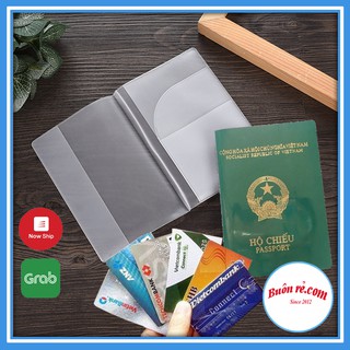 Vỏ bọc hộ chiếu có ngăn đựng thẻ ngân hàng không thấm nước tiện ích 00244