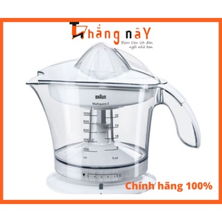 [Mã ELHA22 giảm 6% đơn 300K] [Hàng chính hãng- bảo hành 2 năm] Máy vắt cam Braun MPZ9 -1l