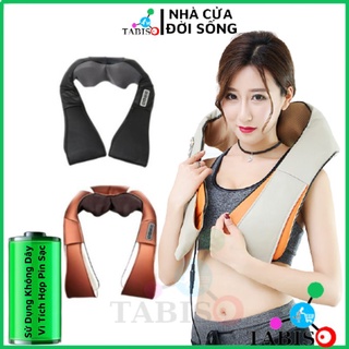 Máy Massage Cổ Vai Gáy Hồng Ngoại NIKITO, Đai massage đa năng, massage vai gáy, bụng, Cổ, lưng eo, chân tay - TABISO