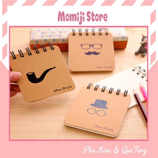 Sổ lò xo Men Style Đủ mẫu AOBA-102