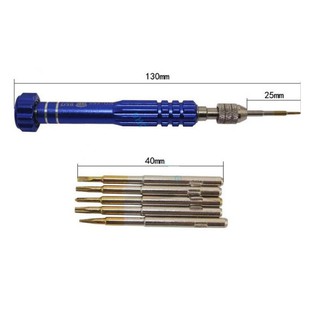 Bộ tua vít 5 đầu sửa chữa điện thoại đa năng + bộ sửa chữa 4 món F