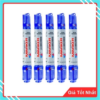 Bút Lông Dầu Thiên Long 2 Đầu, Mực Bám Dính Tốt Trên Nhiều Bề Mặt Chất Liệu