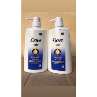 Dầu xả Dove phục hồi hư tổn 610g