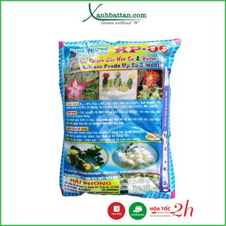 Phân Bón Cây Sứ Và Xương Rồng Dạng Tan Chậm HP 06 Gói 200 Gram