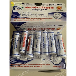 Băng cuộn y tế ĐÔNG PHA(loại lớn 1m8*8,5cm)