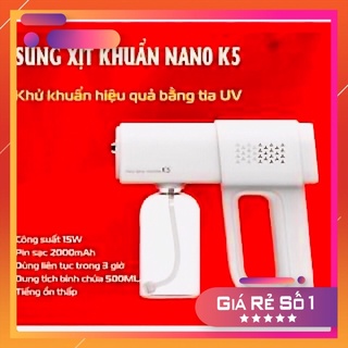 MÁY XỊT KHỬ KHUẨN   [MÁY XỊT K5 PRO 8 TIa Nano ]  [HIỆU QUẢ [NGĂN NGỪA VI KHUẨN][BẢO VỆ SỨC KHỎE GIA ĐÌNH , CÔNG TY]
