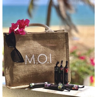 Túi Cói MOI Cosmetics Hồ Ngọc Hà