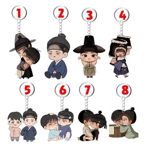 Móc khoá anime Dạ Ký nhựa ép plactic / móc treo khoá Dạ Xuân Hoạ