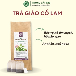 Trà giảo cổ lam giúp giảm mỡ máu, ổn định đường huyết_Trà túi lọc thảo mộc Đông y gia truyền Thông Cát (Since 1918)
