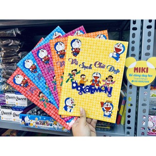(10 cái) BÌA LÓT SÁCH &amp; VỞ cho học sinh mẫu Doraemon