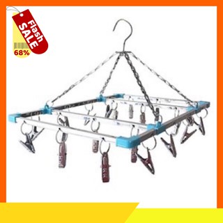 [GIÁ SỐC]]Móc dù vuông inox 20 kẹp loại sinh.