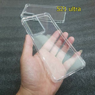 ốp lưng trong suốt samsung S20 Fe / S21 ultra/ S21+ TPU dẻo chống sốc 4 góc âm thanh 3D