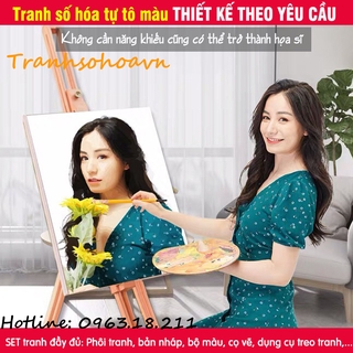 [ORDER] Nhận Thiết Kế Tranh Số Hóa Tự Tô Màu - Quà Tặng Cho Bạn Bè, Người Thân Vô Cùng Ý Nghĩa Sondausohoavn