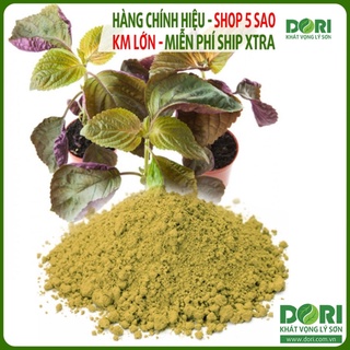 Bột lá tía tô nguyên chất - Dori Thơm - 70g - Gia vị Việt Nam - Bột gia vị