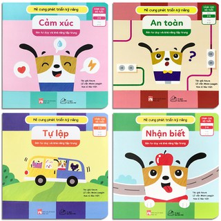 Sách - Mê Cung Phát Triển Kỹ Năng - Bộ 4 quyển (2-6 tuổi) - Rèn Tư Duy Và Khả Năng Tập Trung