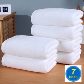 [Mã LIFE20KALL giảm 10% đơn 50K] Khăn tắm khách sạn 70x140cm (trơn, không logo, chữ) - chính hãng Phong Phú