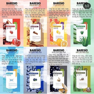 MẶT NẠ DƯỠNG DA BARESIO MASK PACK