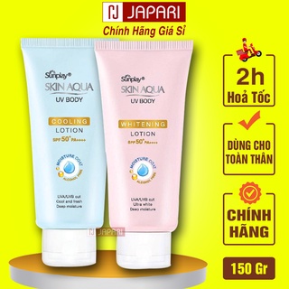 Kem Chống Nắng Body Skin Aqua CHÍNH HÃNG - KCN Sunplay Skinaqua Dạng Sữa Lotion Dưỡng Thể Chống Nắng Toàn Thân - JAPARI