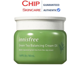 [HSD 2024] Kem Dưỡng Da Trà Xanh Innisfree Green Tea Balancing Cream EX 50ml