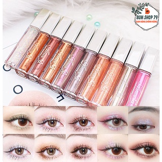 Nhũ mắt kim tuyến nội địa Trung dạng lỏng  Amici Kiss Kylie, Phấn mắt dạng lỏng ánh kim tuyến kháng nước không lem nhòe