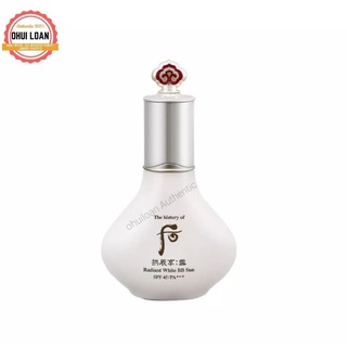 Kem nền che khuyến điểm,chống nắng BB sun Whoo trắng radiant white