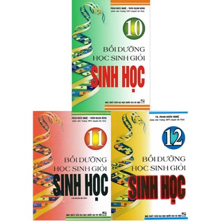 Sách - Combo Bồi Dưỡng Học Sinh Giỏi Sinh Học 10 - 11 - 12 - Phan Khắc Nghệ