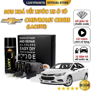 Sơn xóa vết xước xe ô tô Chevrolet Cruze LUXYPAINTS, màu chuẩn theo Code dễ sử dụng độ bền cao - LP01CHCR