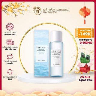 Toner rau má Skin1004, Nước hoa hồng rau má dưỡng ẩm sáng da Madagascar Hyalu - Cica Brightening Toner Skin1004 210ml