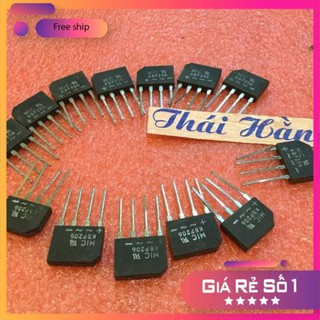 [FreeShip<3] Điot Mic KBP 206-2A (20 chiếc) [Shop Uy Tín]