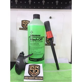 [Tặng vòi xịt] Nước rửa xe xà bông rửa xe Fuchs Silkolene Wash Off 1L