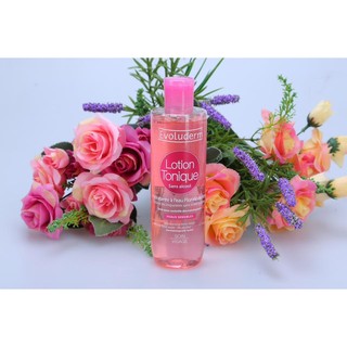 Nước hoa hồng không cồn E-vo-luderm 250ml