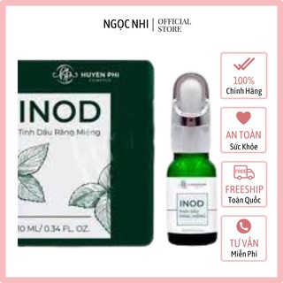 Tinh dầu hôi miệng Inod Huyền Phi 10ml tác dụng giảm nhiệt miệng, v iêm lợi, sâu răng sau 1 liệu trình
